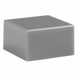 10 pcs : AT4139H - CAP TACTILE SQUARE GRAY