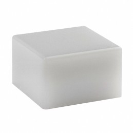 10 pcs : AT4140B - CAP TACTILE SQUARE WHITE