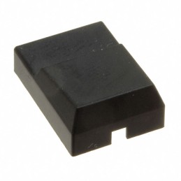 10 pcs : 96-901.0 - CAP PUSHBUTTON RECTANGLE BLK
