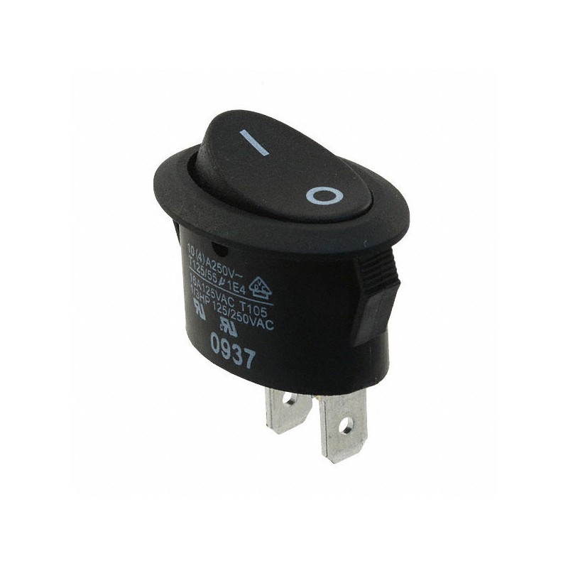 10 pcs : RE111C1121 - SWITCH ROCKER SPST 16A 125V