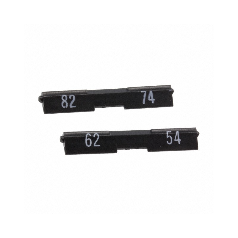 10 pcs : 704.966.2 - TERMINAL MARKING 62/54 82/74