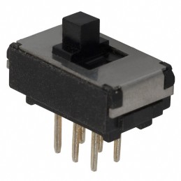 10 pcs : EG2209 - SWITCH SLIDE DPDT 100MA 12V