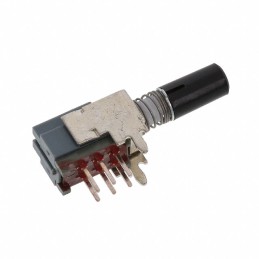 10 pcs : PBH2UEEKZXNAG1RBLK - SWITCH PUSH DPDT 0.1A 30V