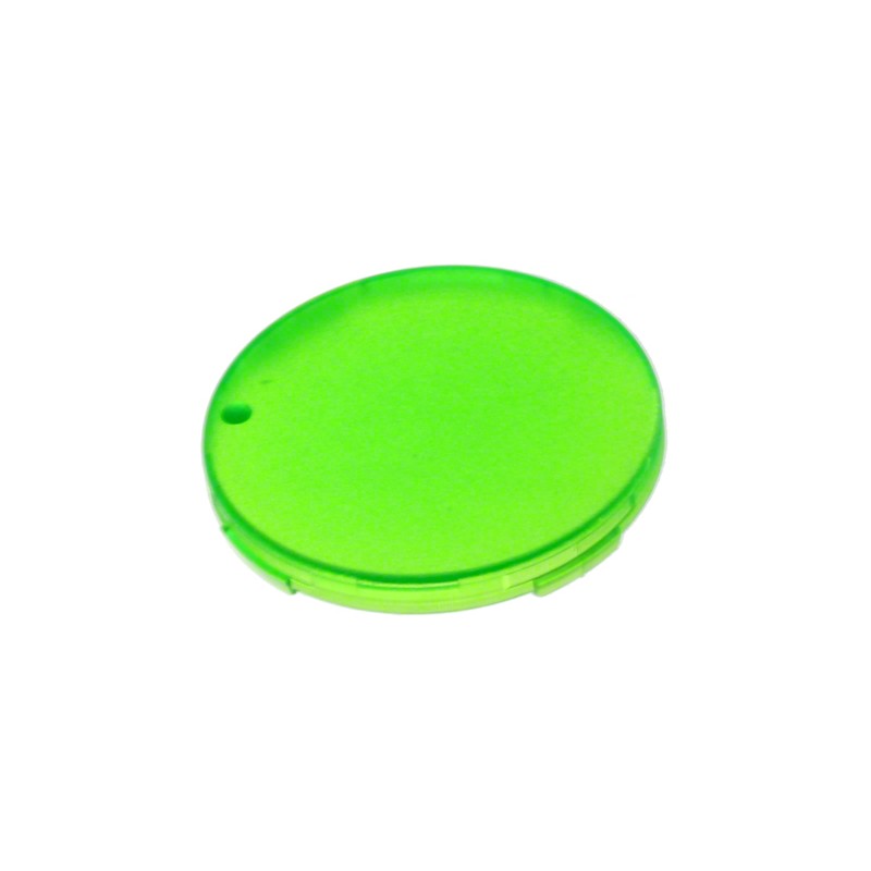 10 pcs : 5.49.263.062/1500 - CONFIG SWITCH LENS GREEN ROUND