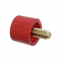 10 pcs : AT079C - CAP PUSHBUTTON ROUND RED