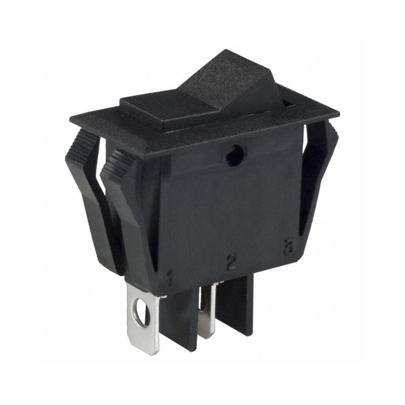 10 pcs : CL102J72S205QA - SWITCH ROCKER SPST 16A 125V