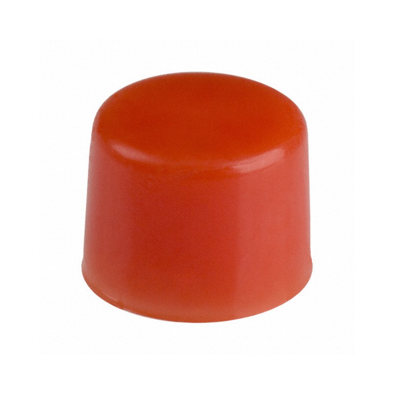 10 pcs : 508103000 - CAP PUSHBUTTON ROUND RED