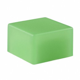 10 pcs : AT4135F - CAP TACTILE SQUARE FROSTED GREEN
