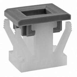 10 pcs : AT530H - PANEL MOUNT FOR SGL POLE GRAY