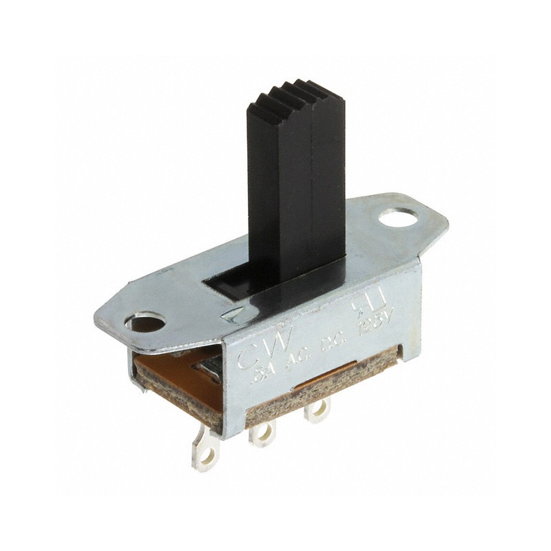 10 pcs : GF-124-0204 - SWITCH SLIDE SPDT 500MA 125V