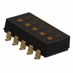 10 pcs : 2-1825059-3 - SWITCH SLIDE DIP SPST 0.025A 24V