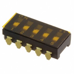 10 pcs : CFS-0500MA - SWITCH SLIDE DIP SPST 0.1A 6V