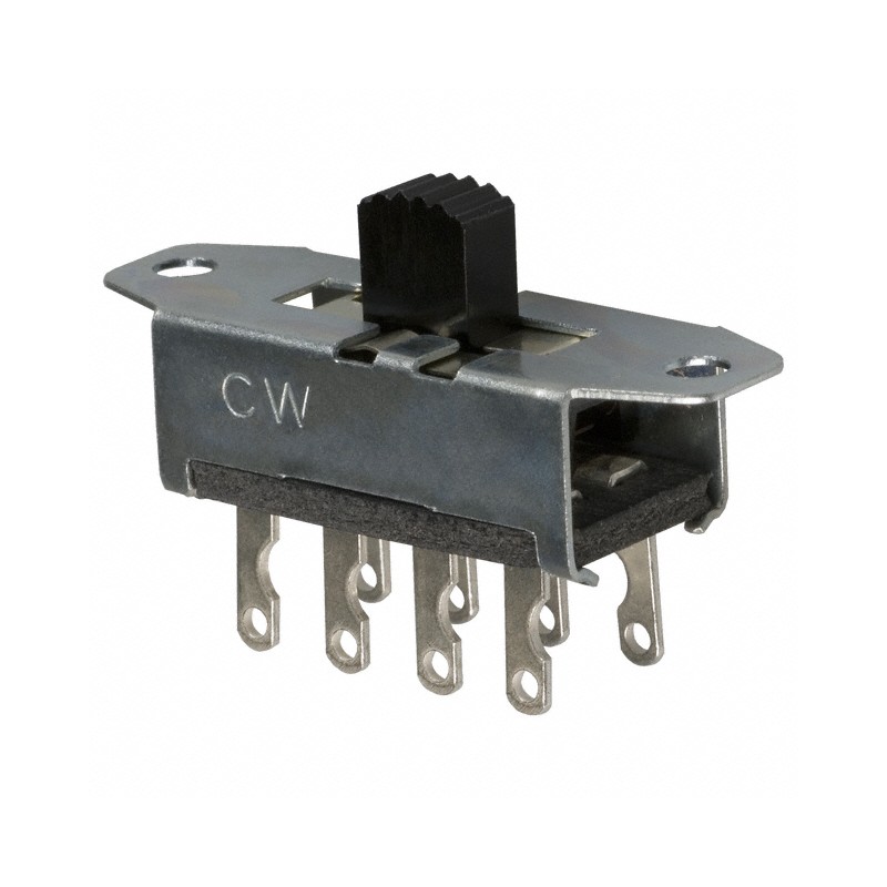 10 pcs : G-128S-3011 - SWITCH SLIDE DP3T 3A 125V