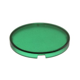 10 pcs : 5.49.259.017/1505 - CONFIG SWITCH LENS GREEN ROUND