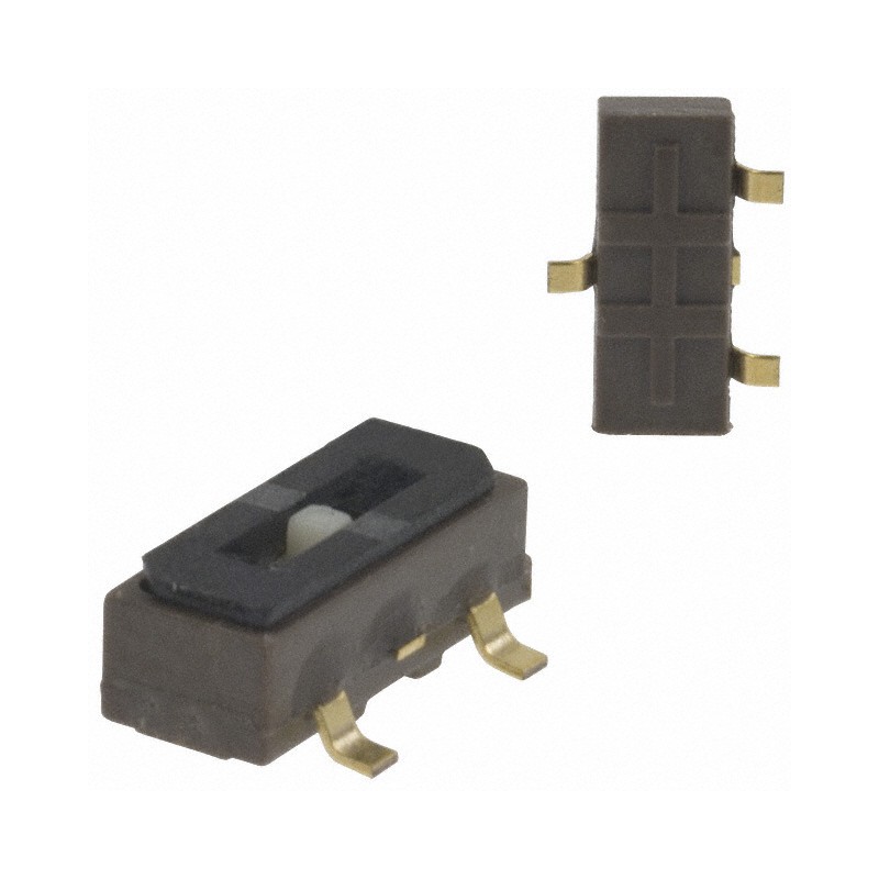 10 pcs : CJS-1201TB - SWITCH SLIDE SPDT 100MA 6V