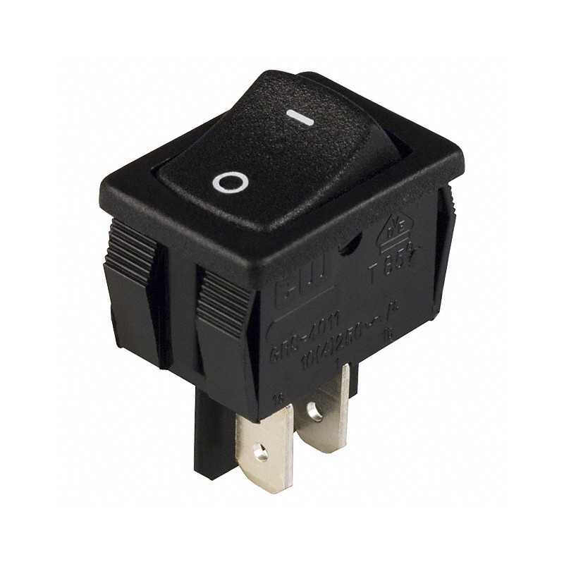 10 pcs : GRS-4011-0068 - SWITCH ROCKER SPST 16A 125V