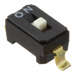 10 pcs : CFS-0102MB - SWITCH SLIDE DIP SPST 0.1A 6V