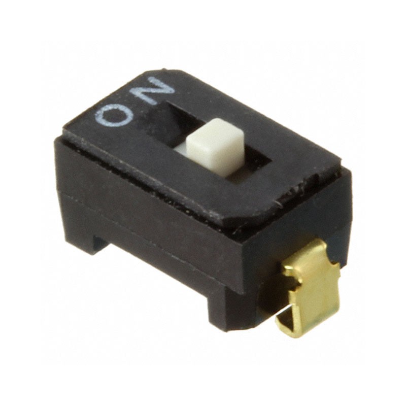 10 pcs : CFS-0102MA - SWITCH SLIDE DIP SPST 0.1A 6V