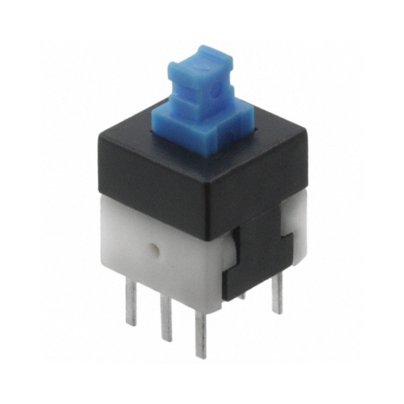 10 pcs : GPBS-800L - SWITCH PUSHBUTTON DPDT 0.1A 30V