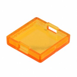 10 pcs : 5.49.275.036/1402 - CONFIG SWITCH LENS YELLOW SQUARE