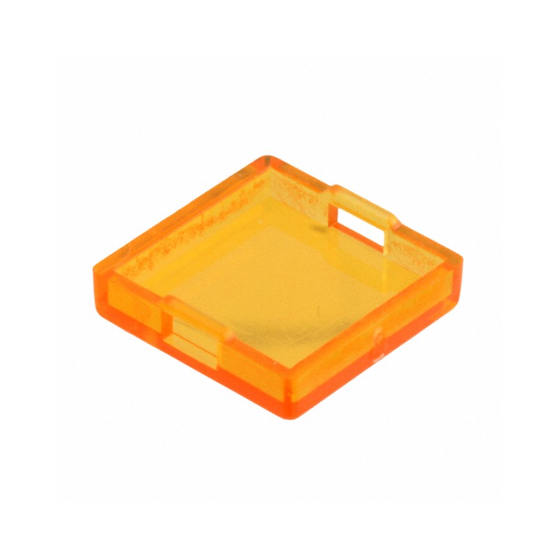 10 pcs : 5.49.275.036/1402 - CONFIG SWITCH LENS YELLOW SQUARE