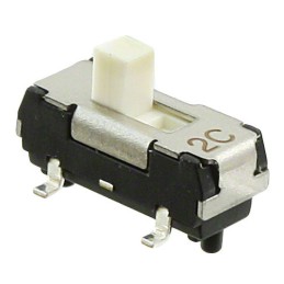 10 pcs : CL-SB-12B-01T - SWITCH SLIDE SPDT 200MA 12V