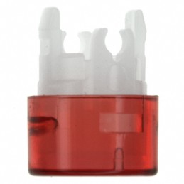10 pcs : AT4167CB - CAP PUSHBUTTON ROUND RED/WHITE