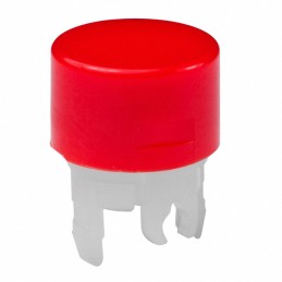 10 pcs : AT4036C - CAP PUSHBUTTON ROUND RED