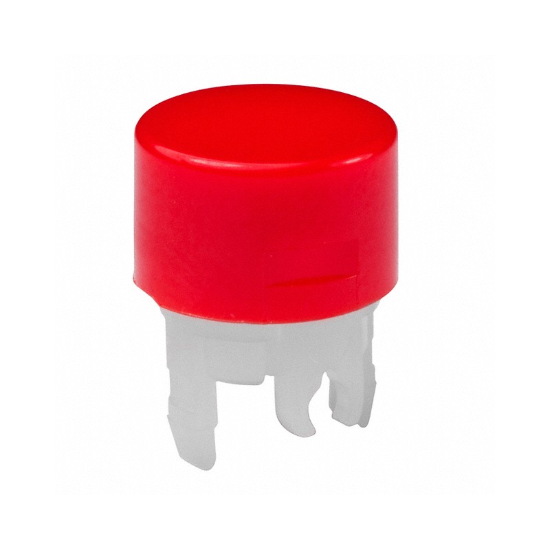 10 pcs : AT4036C - CAP PUSHBUTTON ROUND RED