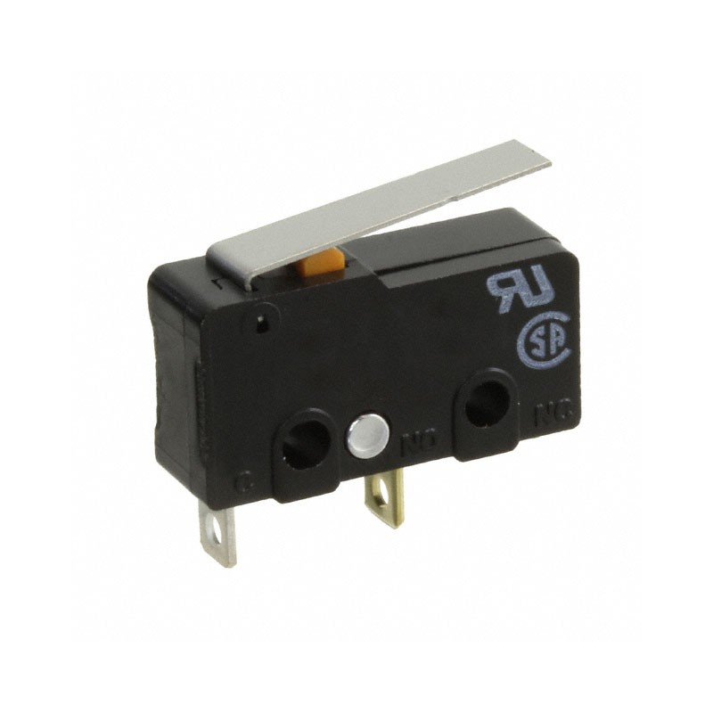 10 pcs : SS-5GL-3 - SWITCH SNAP ACT SPST-NO 5A 125V