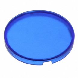10 pcs : 5.49.259.017/1607 - CONFIG SWITCH LENS BLUE ROUND