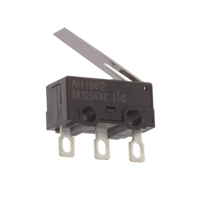 10 pcs : AH1662 - SWITCH SNAP ACTION SPDT 3A 125V