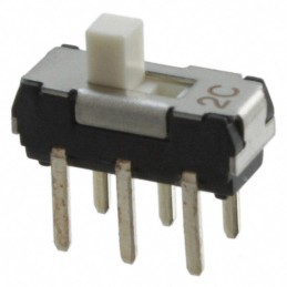 10 pcs : CL-SB-22C-01 - SWITCH SLIDE DPDT 200MA 12V