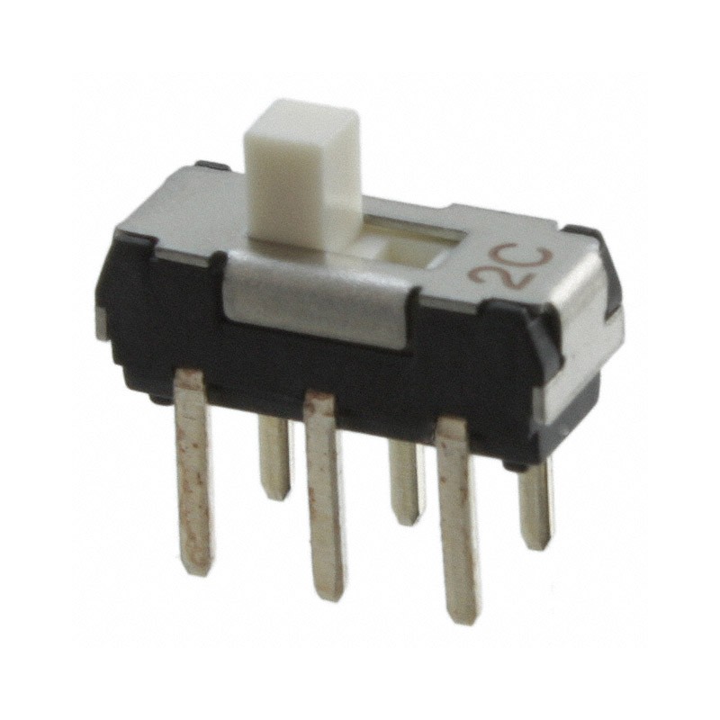 10 pcs : CL-SB-22C-01 - SWITCH SLIDE DPDT 200MA 12V