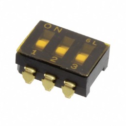 10 pcs : CFS-0300TA - SWITCH SLIDE DIP SPST 0.1A 6V