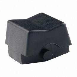 10 pcs : AT4150A - CAP ROCKER RECTANGULAR BLACK