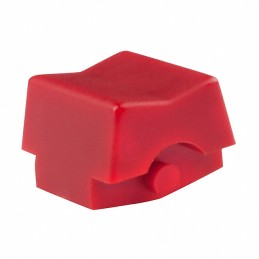 10 pcs : AT4150C - CAP ROCKER RECTANGULAR RED