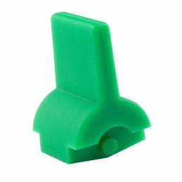 10 pcs : AT4151F - CAP ROCKER PADDLE GREEN
