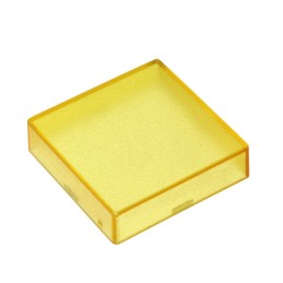 10 pcs : 5.49.077.012/1403 - CONFIG SWITCH LENS YELLOW SQUARE