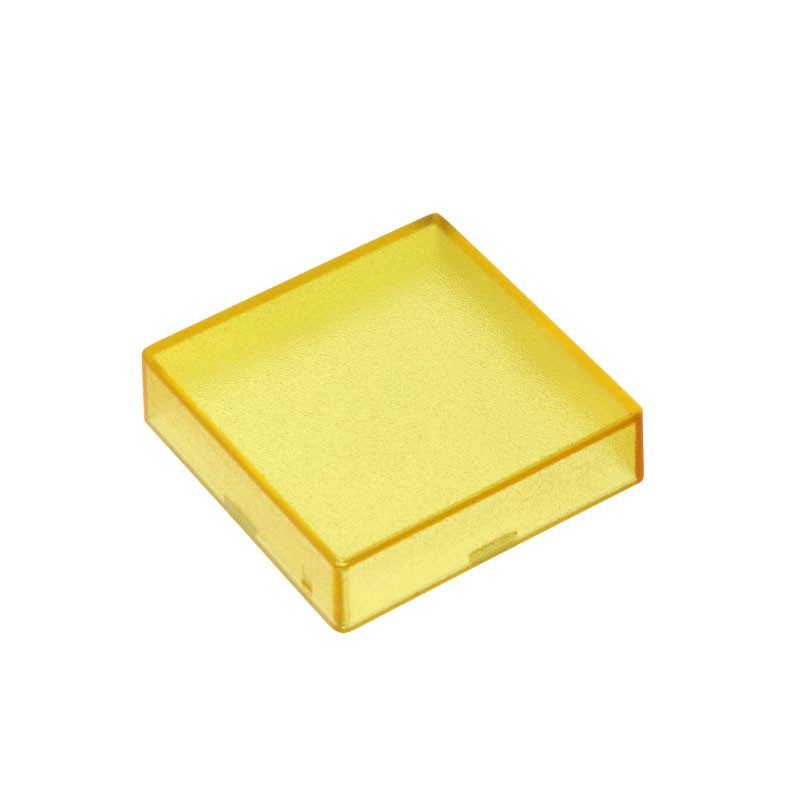 10 pcs : 5.49.077.012/1403 - CONFIG SWITCH LENS YELLOW SQUARE