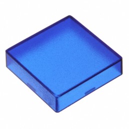 10 pcs : 5.49.077.012/1607 - CONFIG SWITCH LENS BLUE SQUARE