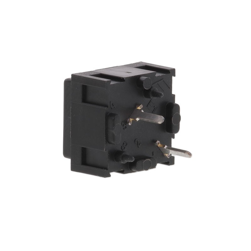 10 pcs : 330E11BLK - SWITCH PUSH SPST-NO 0.025A 50V
