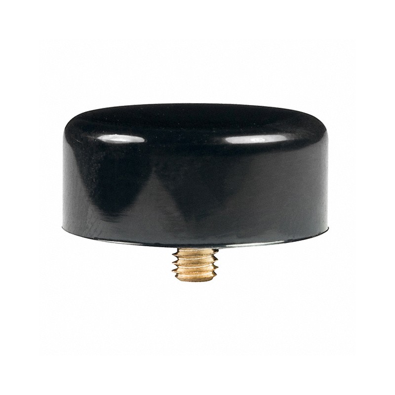 10 pcs : AT412A - CAP PUSHBUTTON ROUND BLACK
