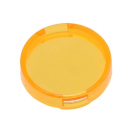 10 pcs : 5.49.257.011/1402 - CONFIG SWITCH LENS YELLOW ROUND