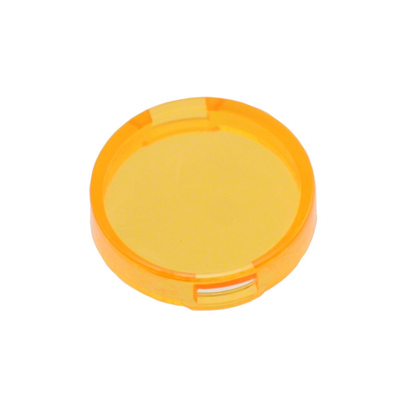 10 pcs : 5.49.257.011/1402 - CONFIG SWITCH LENS YELLOW ROUND