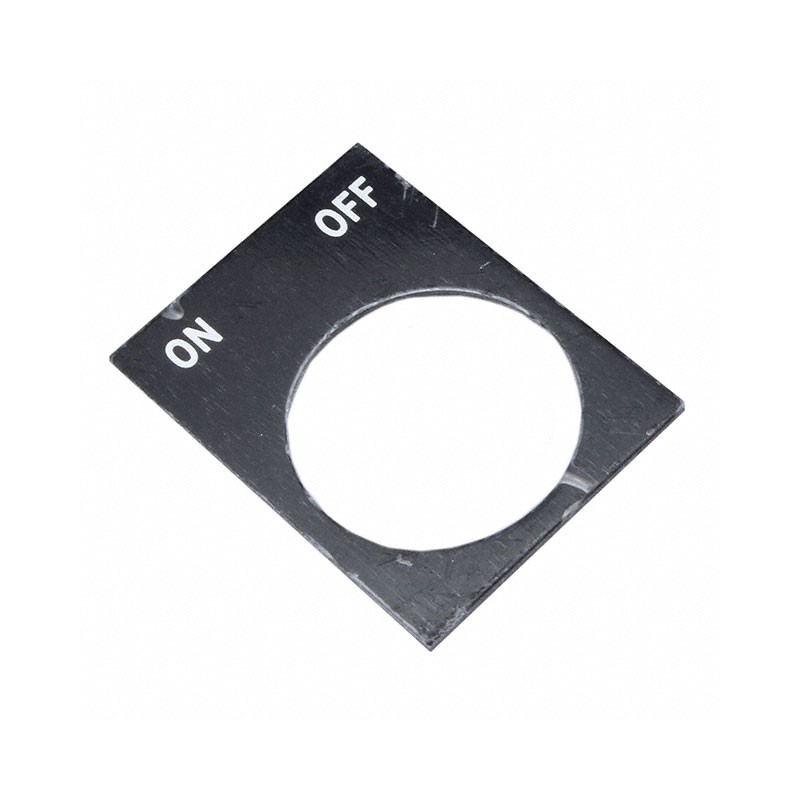 10 pcs : 2LP46 - LEGEND PLATE 22 MM OFF ON