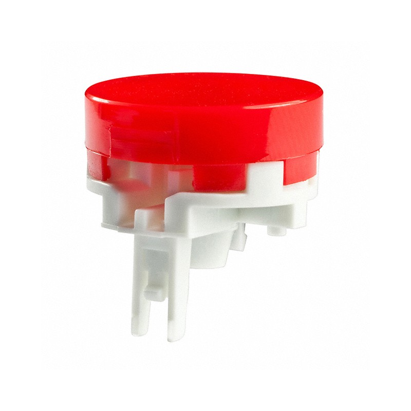 10 pcs : AT4017C - CAP PUSHBUTTON ROUND RED