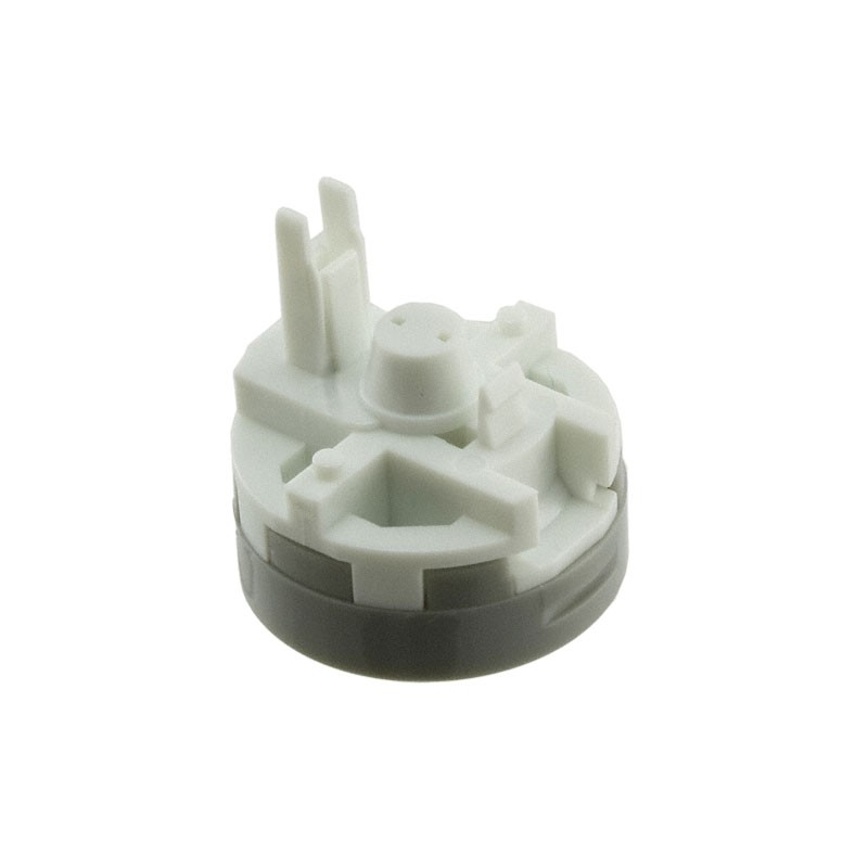 10 pcs : AT4017H - CAP PUSHBUTTON ROUND GRAY