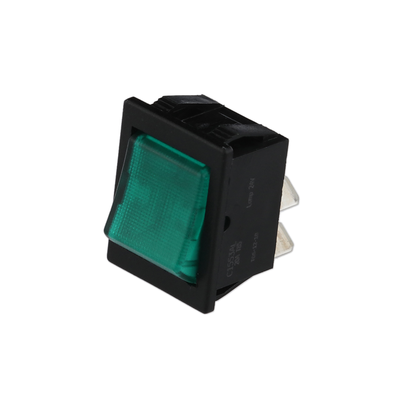 10 pcs : C1553ALFAA - SWITCH ROCKER DPST 20A 250V