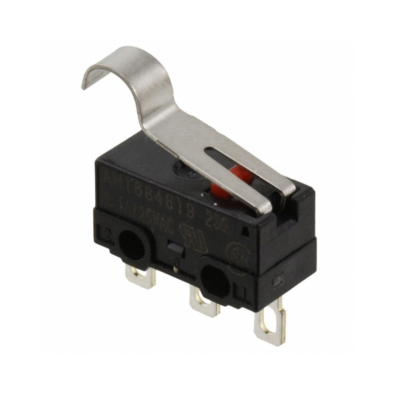 10 pcs : AH1684619-A - SWITCH SNAP ACT SPDT 0.1A 125V